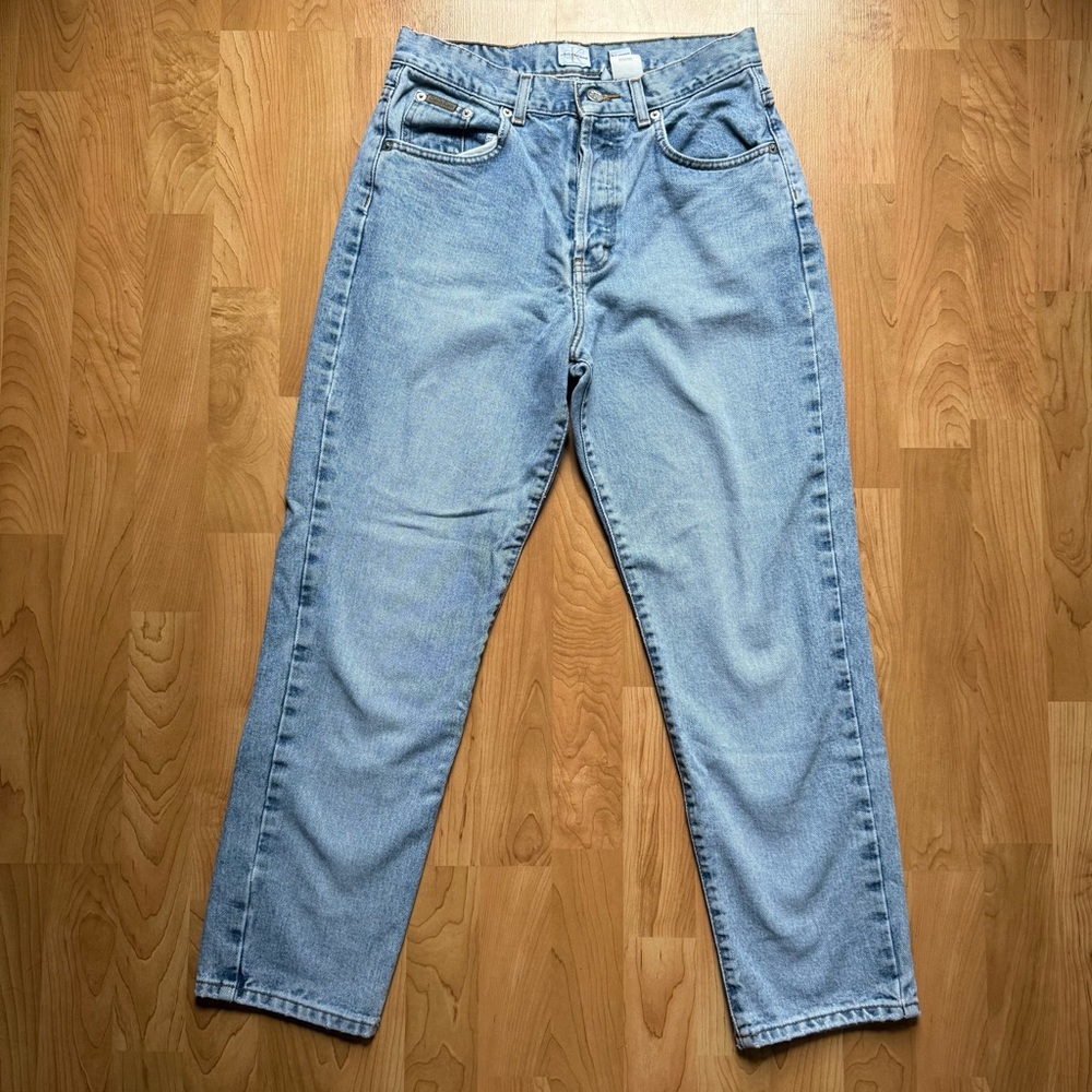 Vintage/90s Style Calvin Klein Button Fly Easy Fit Jeans - Picture 7 of 8